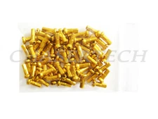 MTB Road BMX Bike 7075 Alloy Spoke Nipples 2.0mm 14G 1/2" 72 Pcs Gold