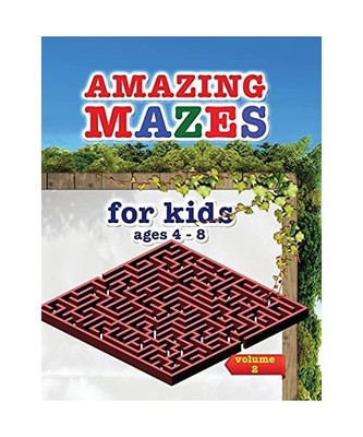 Amazing mazes for kids ages 4 - 8: Amazing activity book for kids and fun with c