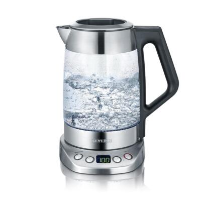 Severin WK 3479 Glas-Tee-/Wasserkocher, 1,7l