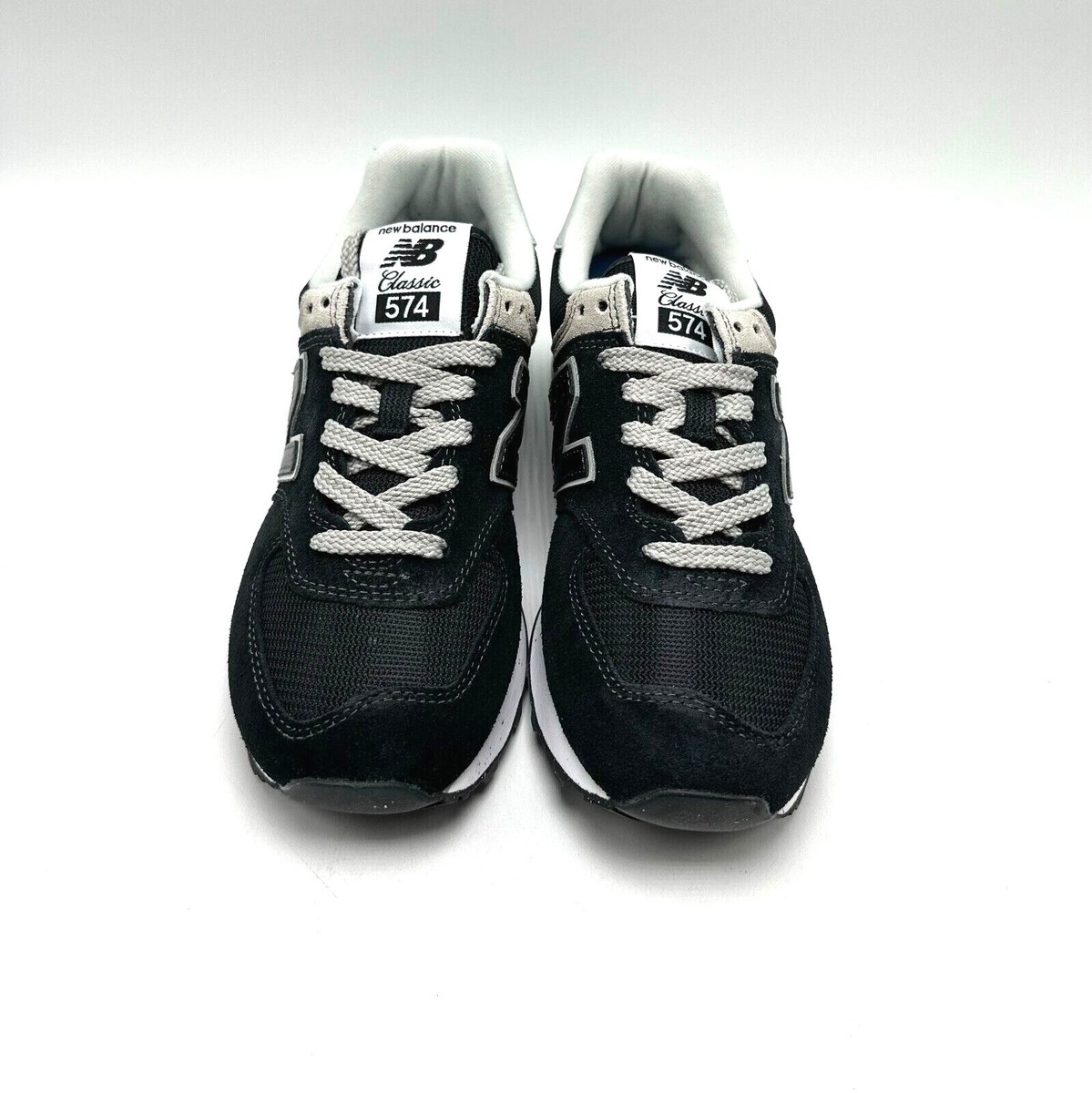 靴 New Balance 574 \"Black White\" ML574EVB New Balance 574 Black White Men's Sport Shoe ML574EVB sz 8.5