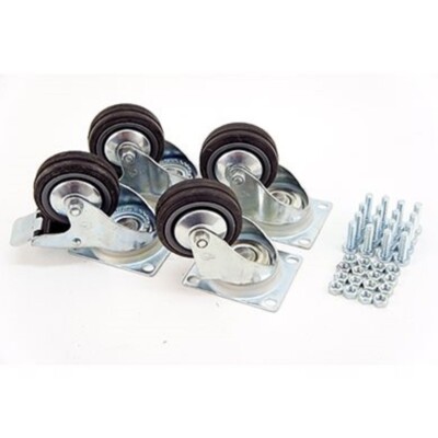  4 Stk. Schwerlast Rollen Set - kompatibel mit R8400 R8480/HD von Penn Elcom