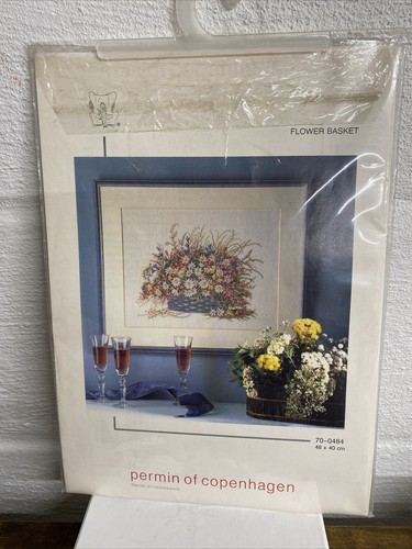 Kit Point De Croix Permin Of Copenhagen Vintage - Collection 'Country', Animaux
