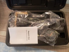 Neoteck 0-1"/0.001" Dial Indicator/Magnetic Base Set with Storage Case