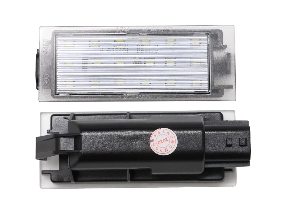 Placchette Plafoniere Luci Targa a Led Specifiche Renault Twingo II CN0 - Imagen 3 de 4