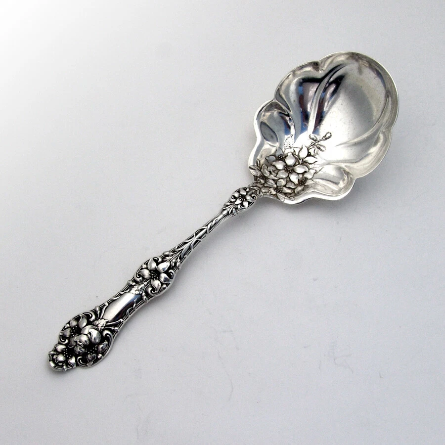 Old Orange Blossom 1900-1940 Antique US Sterling Silver Spoons for