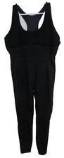 Fabletics Motion 365 Jumpsuit chest 37/38'' large BLACK Sculpting Workout nn45