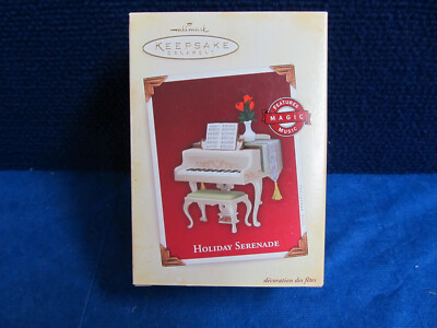 HALLMARK KEEPSAKE 2005 CHRISTMAS ORNAMENT HOLIDAY SERENADE PIANO FUR ELISE
