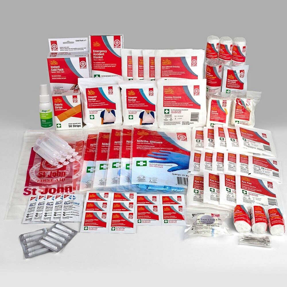 NEW St John Ambulance First Aid Kit Workplace Refill Restock Essentials