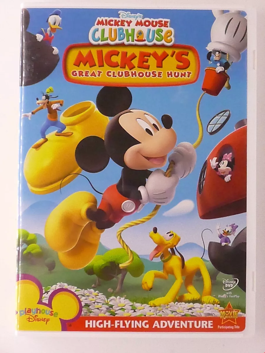 Mickey Mouse Clubhouse: Mickey's Great Clubhouse Hunt - 786936715149 -  Disney DVD Database