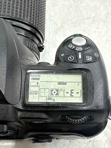 Nikon D50 6.1M Digital SLR DSLR Camera w/ AF Nikkor 70-210mm 1:4 Lens Charger - Picture 5 of 14
