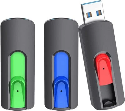 Kootion USB 2.0 3 Stück 32GB Flash Drives Speichermedien Flash Memory USB Stick