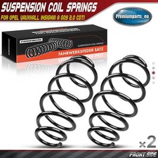 2x Coil Spring Front Suspension for Opel Vauxhall Insignia A G09 2.0 CDTI RA3976