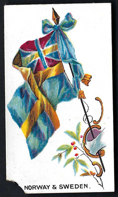 RUTTER - FLAGS & FLAGS WITH SOLDIERS - NORWAY & SWEDEN