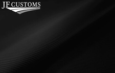 BLACK AUTOMOTIVE GRADE CARBON VINYL 150cm x 75cm QUALITY CRAFTS PREMIUM FABRIC