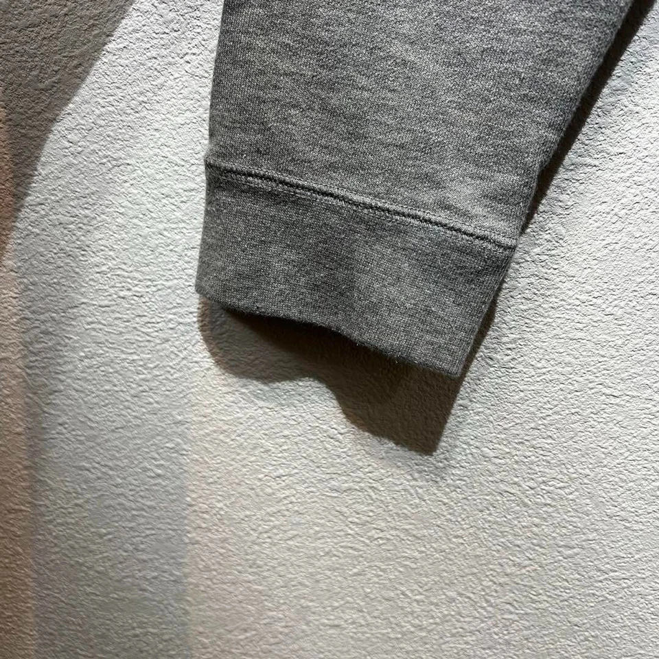 Visvim Indigo Camp Trailer Jumbo PO Sudadera con Capucha ICT Diseño Liso Gris Talla S Foto 4 de 4
