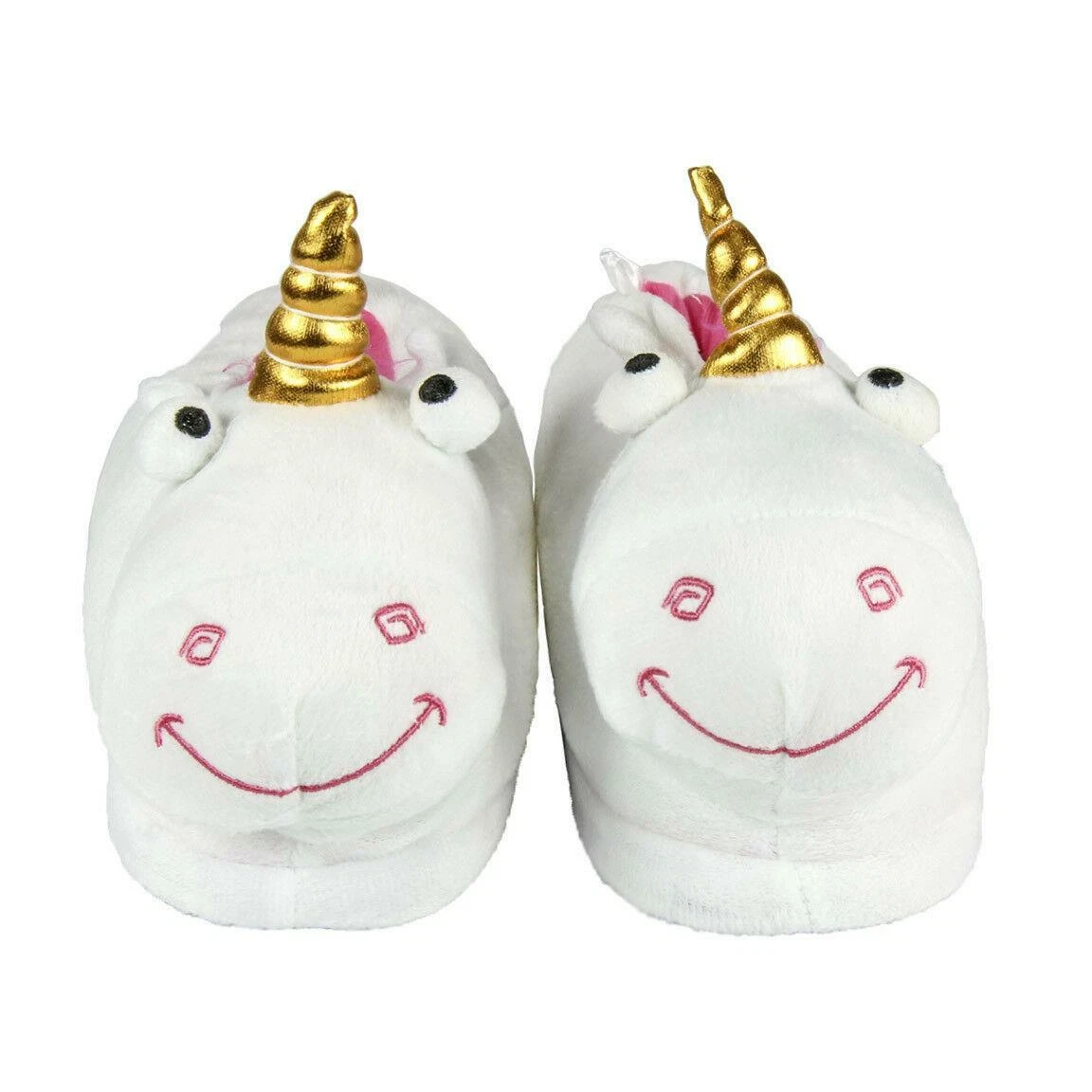 Girls Despicable Me Fluffy Unicorn Novelty Soft 3D Plush Slippers