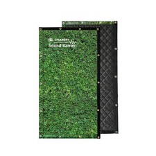 Outdoor Sound Barrier 39.37" X 78.74", Soundproof Blanket,Sound Blanket,Noise...