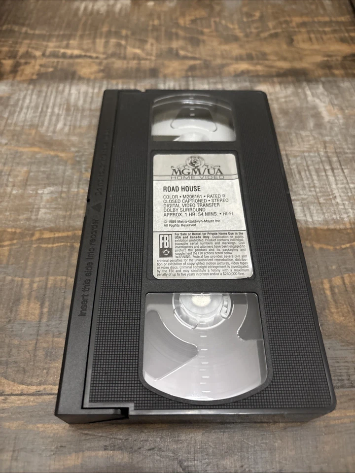 Road House (VHS, 1997, Movie Time) - Image 4 of 4