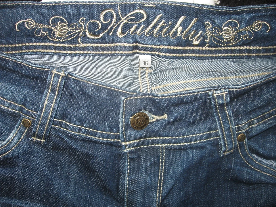 Damen Jeans Multiblu Gr: 36 + kurze Jacke Gr: S von H&M - Bild 4 von 4