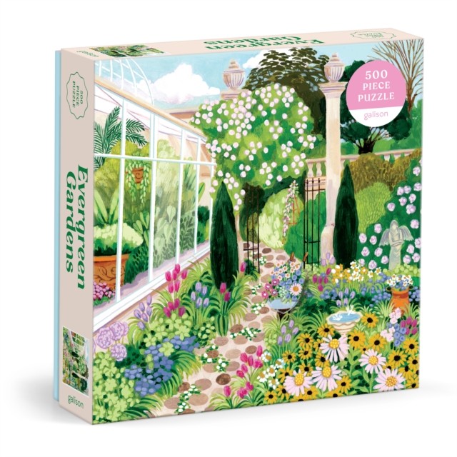 Evergreen Gardens 500 Piece Puzzle Galison - Image 2