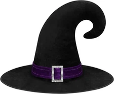 Witch Hat, Witches Hat Wizard Costume Accessory for Halloween Cosplay Party 