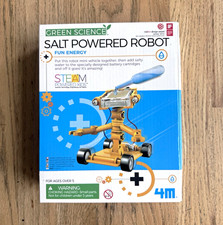 4M Green Science Salt-Powered Robot STEAM Educational Kit, MPN 00-03353