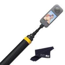 Insta360 3m Extended Selfie Stick for X3, ONE RS/X2/R/X, and 14 to Black