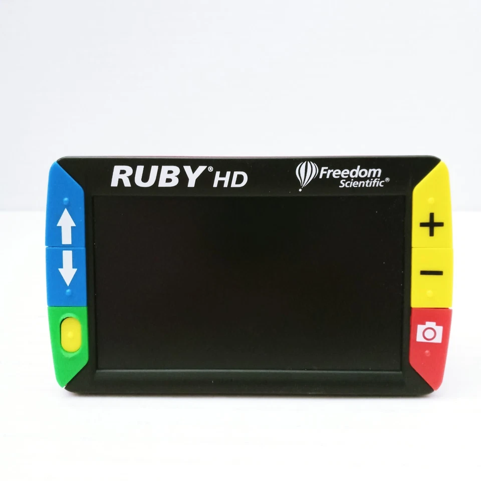 Freedom Scientific RUBY HD Lupa Fotográfica Portátil Flash LED Sin Cargador *DEFECTO* Foto 2 de 4