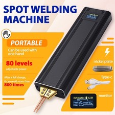 Handheld Battery Spot Welder With LCD Screen for Battery Pack Assembly Repair