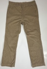 Levi's 802 Vintage Corduroy Pants Made in USA 1985 Retro Neutral Size 34x29