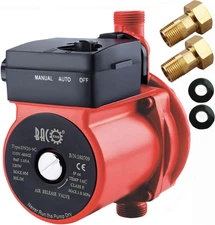 3/4'' 115V Hot Water Recirculating Pump with Built-In Automatic Flow Switch