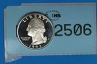 1993-S 25C WASHINGTON SILVER QUARTER DOLLAR PROOF RAW-2506