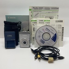 Canon PowerShot SD630 6.0MP Digital ELPH Camera W/Charger & Case TESTED