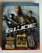 NEW G.I. Joe: Retaliation Blu-ray/DVD Digital Copy Slipcover