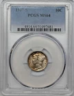 1917 S MS64 PCGS Mercury Dime