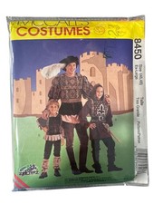 McCalls 8450 Costumes Pattern Size XL 46-48 Men Medieval Knight Squire UNCUT