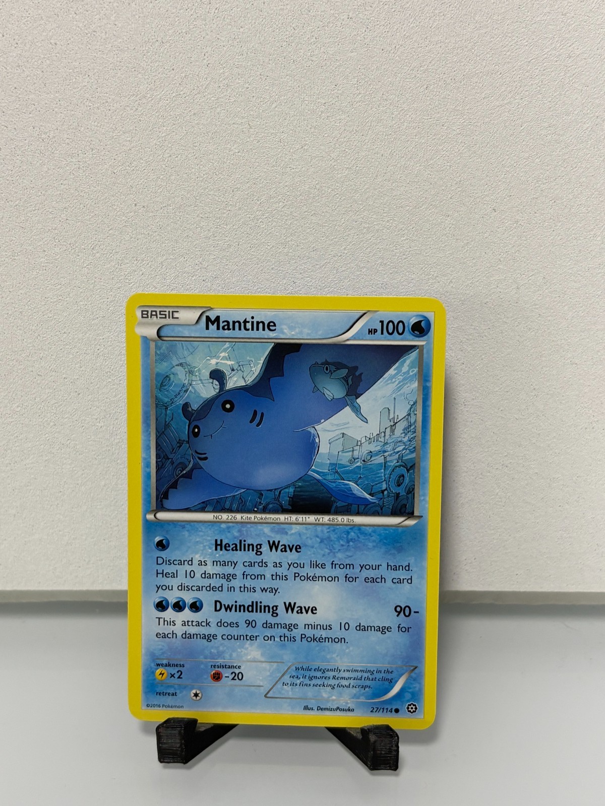 Pokemon TCG XY - Steam Siege Mantine 27/114