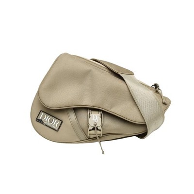 DIOR Khaki Canvas 2023 xMYSTERY RANCH Co-branded Saddle Bag Waist Bag Belt Bag
