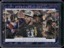 2022-23 Panini PhotoGenic #2 Klay Thompson Championship Feels Diamond #/75