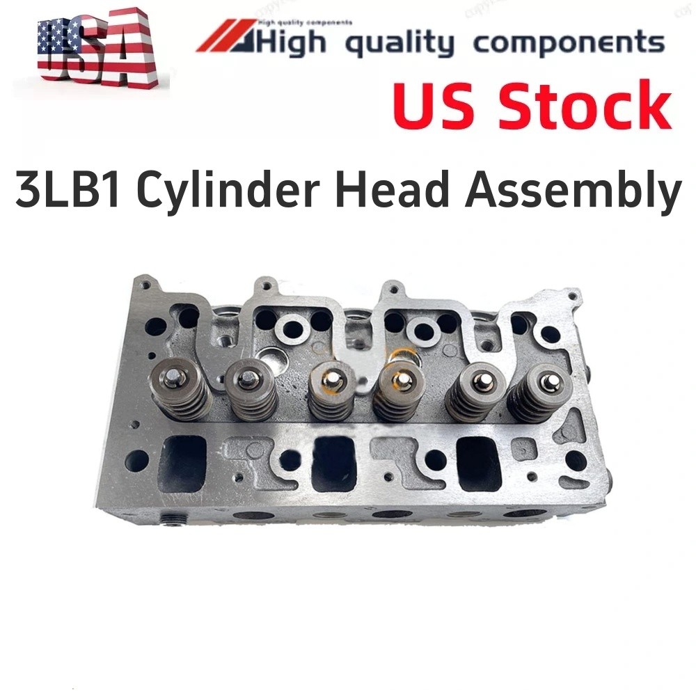 complete  cylinder head  For Isuzu 3LB1 Engine