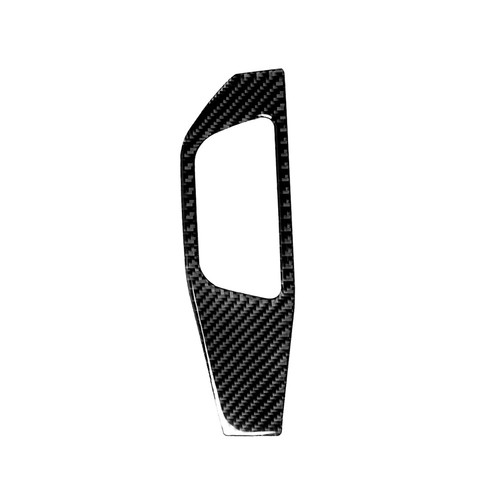 Carbon Fiber Interior Headlight Switch Panel Cover Trim For Audi A4 B9 S4 RS4 A5 - Foto 3 di 12