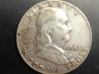 1954D Silver Franklin Half Dollar