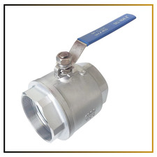 Stainless Steel Full Port Ball Valve NPT Female 4" for WOG 1000 Water Oil Gas