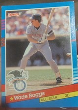 Error Card! Wade Boggs 1991 Donruss #55