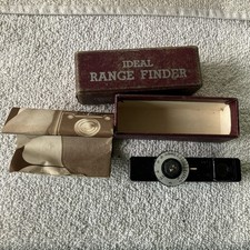 VINTAGE IDEAL RANGE FINDER Federal Instrument Corp made in USA W Box Paperwork