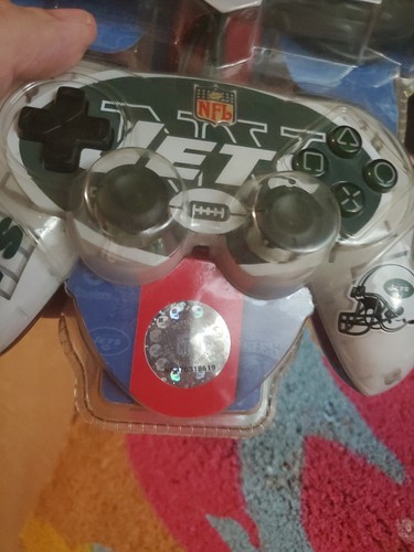 Mad Catz Officially Licensed NFL Controller For PlayStation NY Jets ps2 vintage - Picture 2 of 5