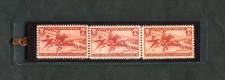 1940 PONY EXPRESS STAMPS LAMINATED BOOKMARK W/REAL U.S. POSTAGE STAMPS. NEW! 894