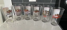 Set Of 6 Leinenkugel's River Series 16oz Pint Beer Glasses