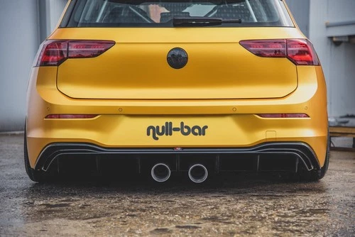 Rear diffuser R Look for VW Golf 8 standard rear valance Maxton Design with...