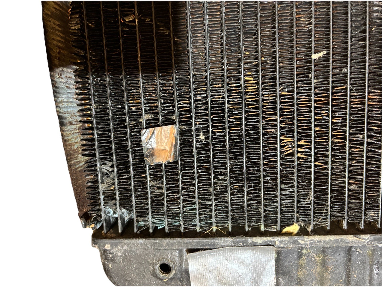 Harrison Downflow Radiator Harrison Radiator Copper/Brass Original 4 Row Down-flow Radiator | eBay